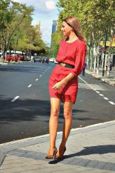 Riverside: el vestido rojo