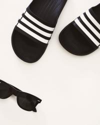 Something New: Adidas Duramo slides