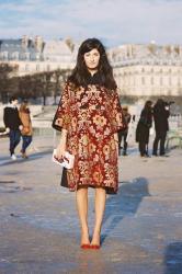 Paris Fashion Week AW 2014....Valentina