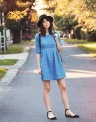 The denim dress