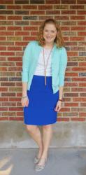Skirts Week: Cobalt