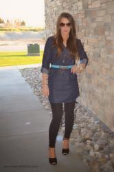 Loft Denim Tunic