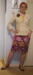 Chrysanthemums and Brocade