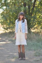 One Dress, Four Ways with LuLus.com-Part Two: Bohemian feat. Ariat Boots + GIVEAWAY-