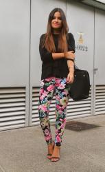 Floral pants 