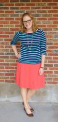 Skirt Week: Coral Jersey