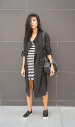 Loose Striped Dress