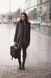 Look of the day: GREY UNDERTONES
