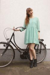 Polka Dot Smock dress