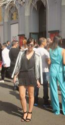 Sunday in Milan and Laura Biagiotti fashion show