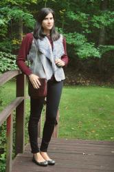 {outfit} The Ella Moss Vest