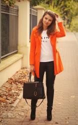 H!GH FIVE! || AUTUMN || ORANGE COAT