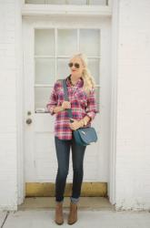 Plaid Meets Glam