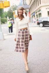 A Girl & A Plaid Skirt