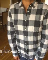 J. Crew Flannel Shirt in Buffalo Check