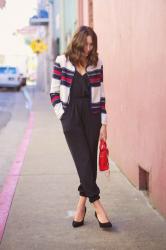 BLACK JUMPSUIT: WORK TO WEEKEND