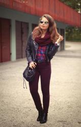 3MASZ FASON: CZARNA RAMONESKA || CASUAL OUTFIT: LEATHER JACKET