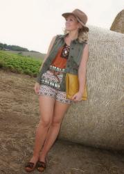 Fall Aztec Shorts The Bohemian Way