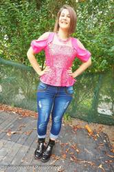 Peplum top version P&P