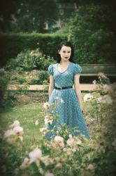 Alice in Wonderland dress and one summer photo shoot