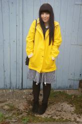 What I Wore :: Dressing for Rain // Gingham Part Deux