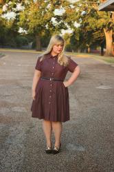 Miss Clara and the Autumn of 1000 Shirtdresses: A Sewing Challenge