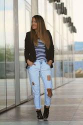 Jeansi, Dungi si Tenisi cu catarame | Casual #outfit 