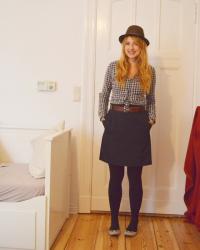 Cat, Hat and a Gingham Shirt