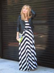 Striped Maxi