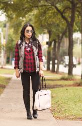 Herringbone + Buffalo Plaid