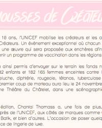 5 questions à Chantal Thomass // UNICEF