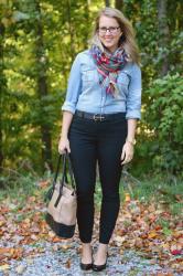 how to wear a blanket scarf: for work and for play (+video)