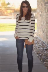 Red Heels + Stripes