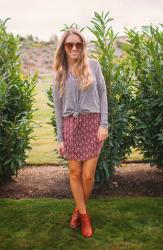 Transitioning Dresses for Fall - Part 2 featuring Pink Blush