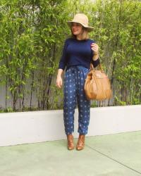 NAVY PANTS