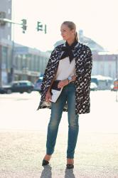 Denim office look