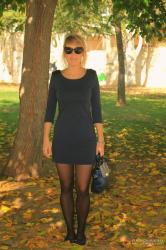 Simple look: Navy & Black