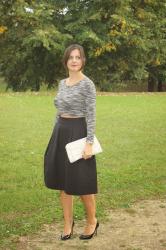 Jupe taille haute + Croc top : combo parfait