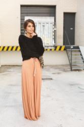 old salmon jumpsuit