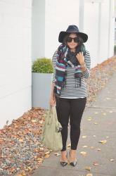 Stripes + Scarves