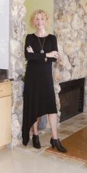What I Wore: A Little Black Dress With A Twist