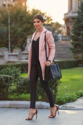 Pale pink coat