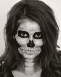 Skeleton Halloween Makeup Tutorial