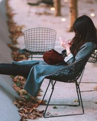 Long Coat + Sneaks 