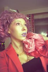 Halloween look: Effie Trinket ♥