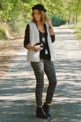 Outfit of the day: Back from Berlin in black and white