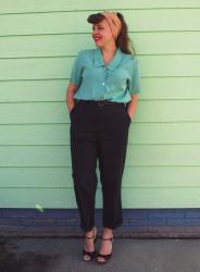 Outfit: Vintage Trousers