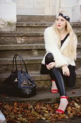WHAT I WORE | FULL MOON, DIVE BAR, RED LIPS, ROCK & ROLL