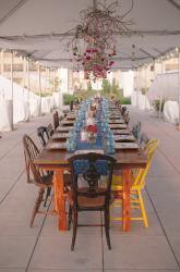 Dinner on a Rooftop Farm with Free People