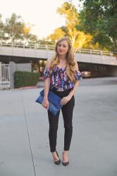 Floral Crop Top